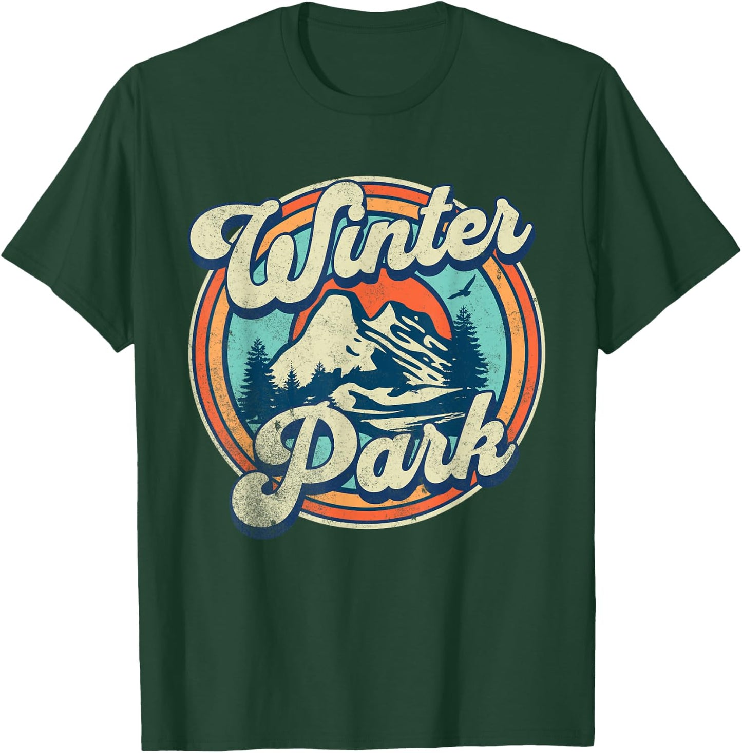Winter Park Colorado T-Shirt - T-Shirt | Forest
