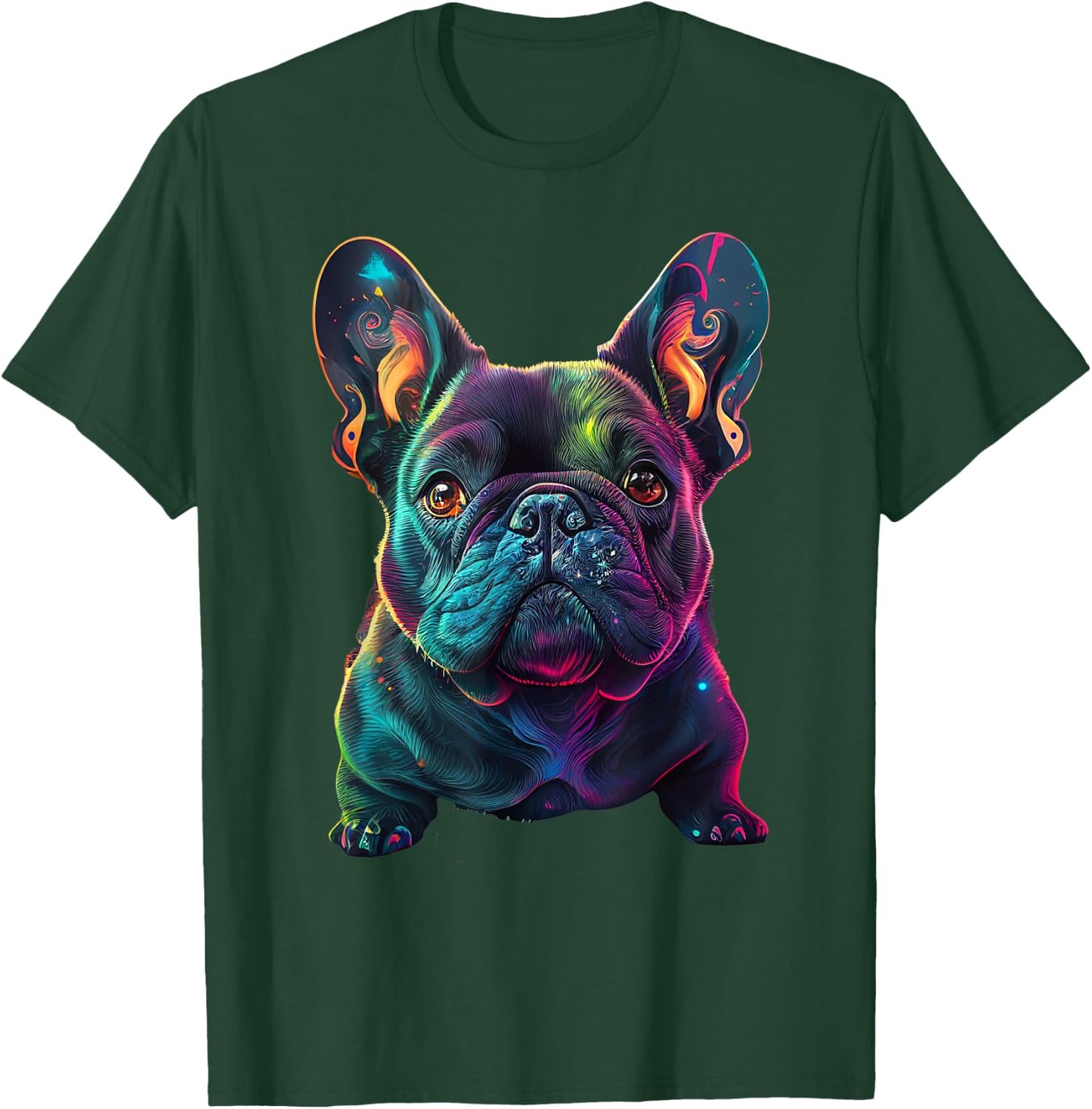 Frenchie Gifts French Bulldog & Women T-Shirt - T-Shirt | Forest