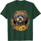 Sunflower Hippie Floral Schnoodle Dog T-Shirt - T-Shirt | Forest