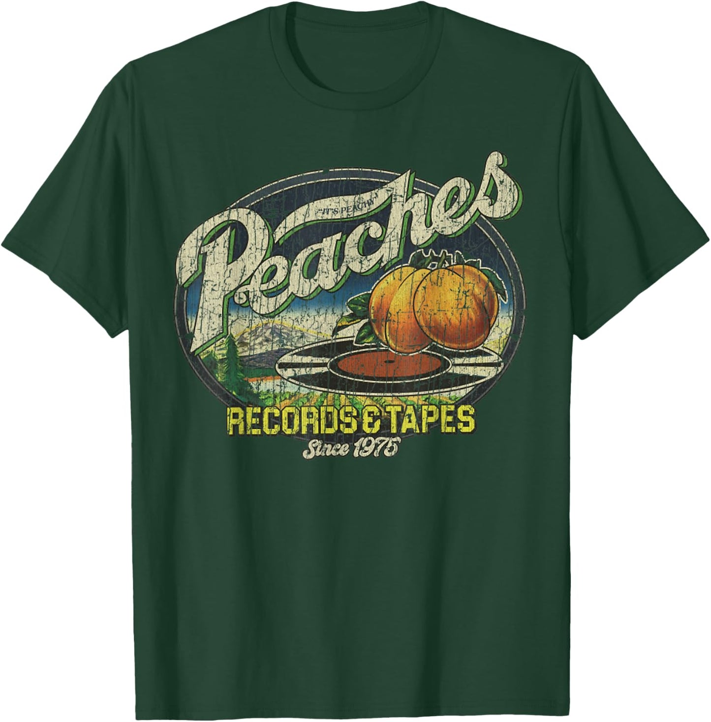 Peaches Records & Tapes 1975 T-Shirt - T-Shirt | Forest