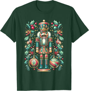 Christmas Nutcracker Merry Christmas Xmas Morning Holiday T-Shirt - T-Shirt | Forest