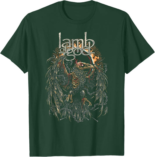 Lamb of God – Eagle Skull T-Shirt - T-Shirt | Forest