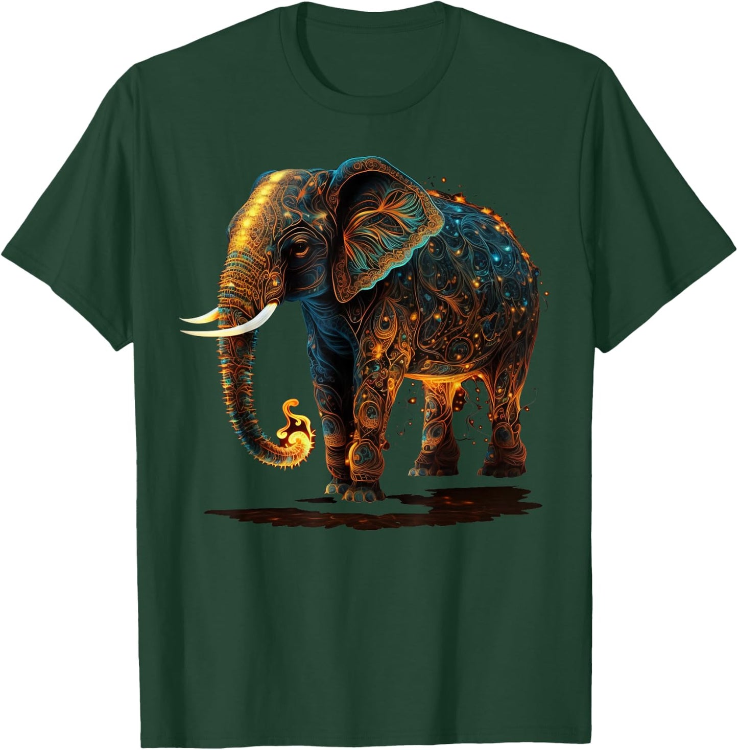 Cute Elephant Lover Animal on Elephant T-Shirt - T-Shirt | Forest