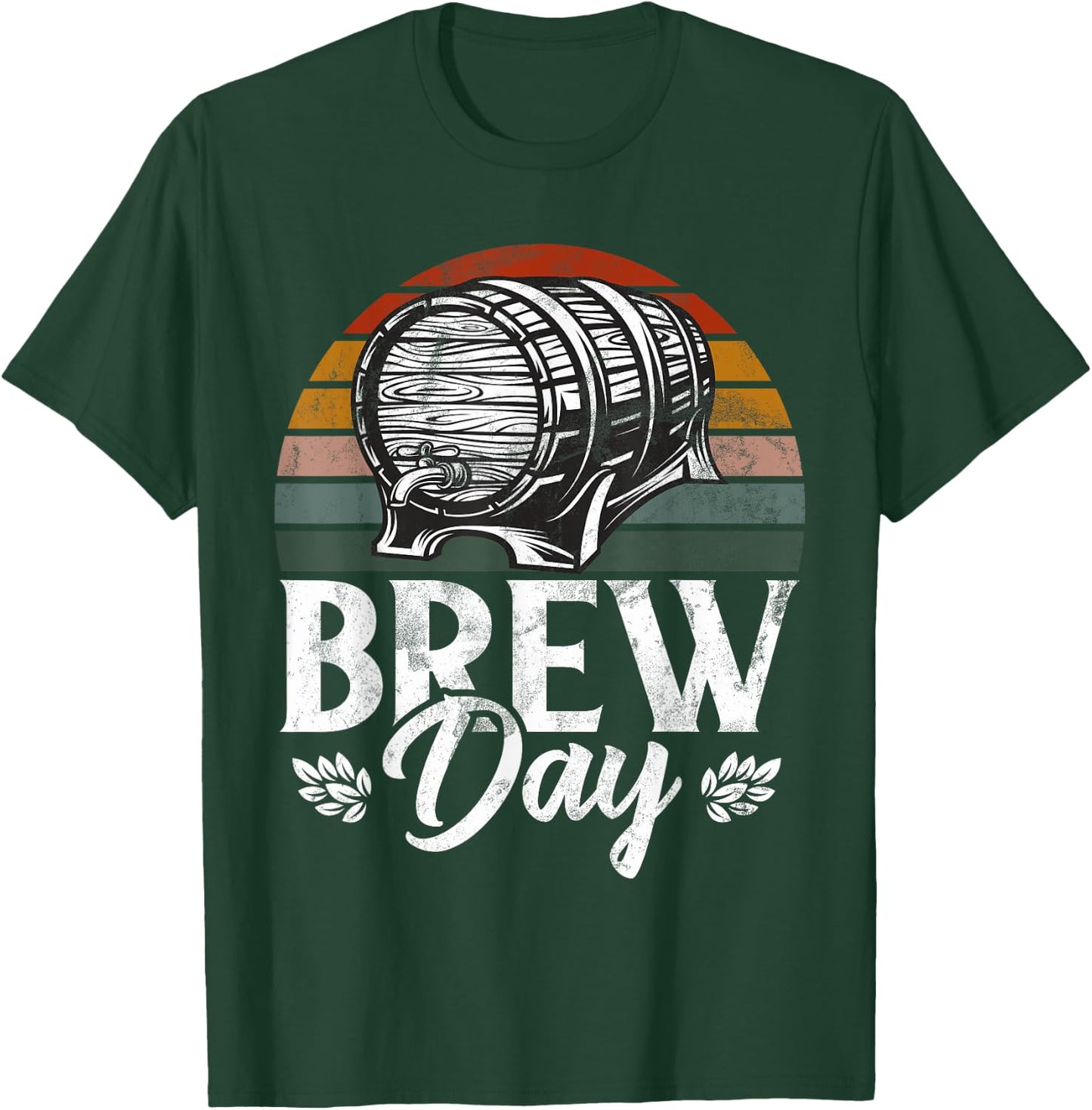 Brew Day Craft Beer Brewers Brew Master Home Brewing Lover T-Shirt - T-Shirt | Forest
