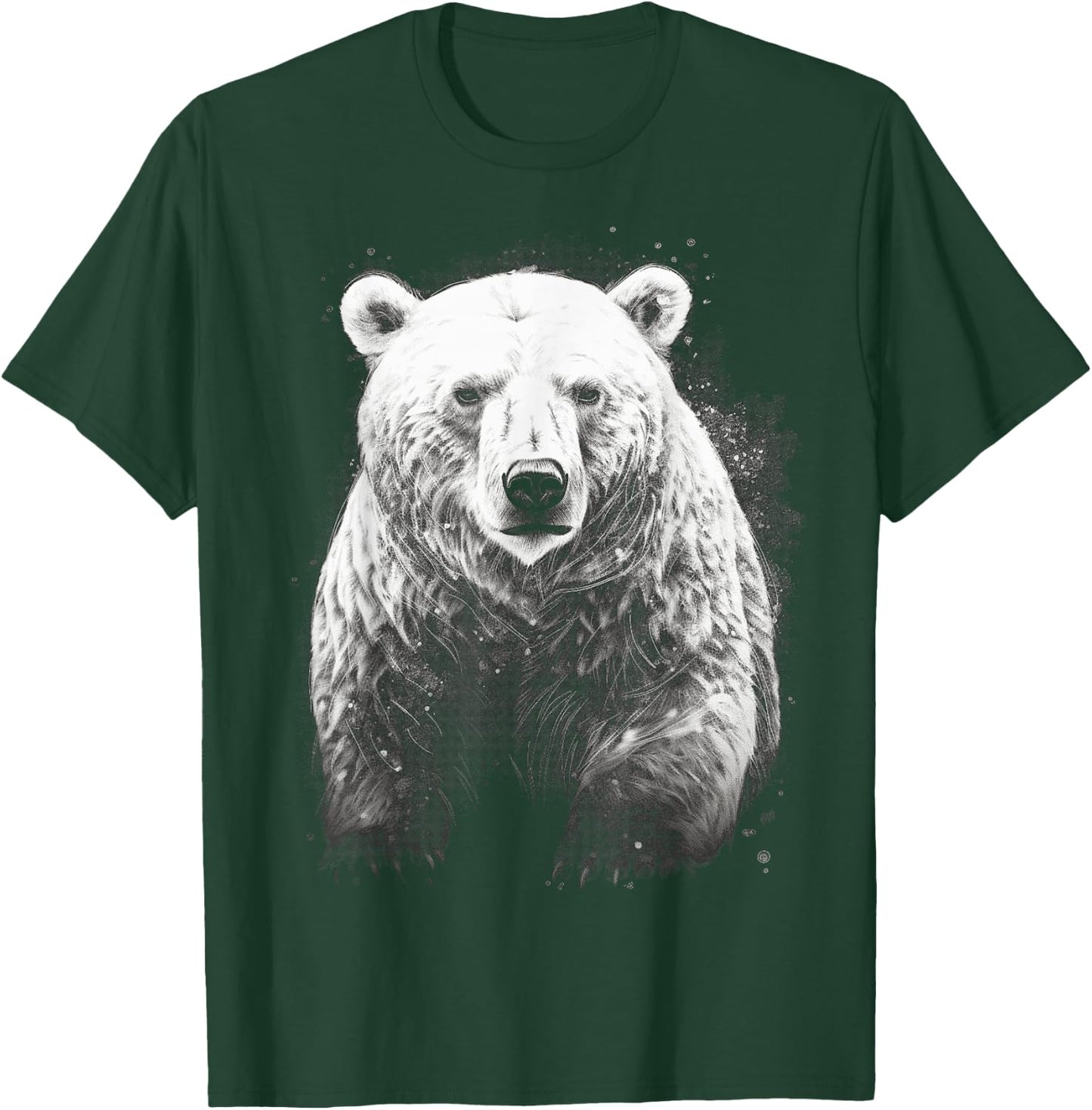 Polar Bear wild animals art animal animal Polar Bear T-Shirt - T-Shirt | Forest