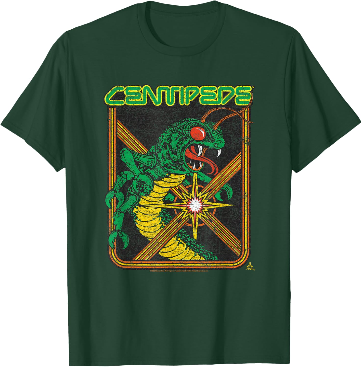 Atari Centipede Blast T-Shirt - T-Shirt | Forest