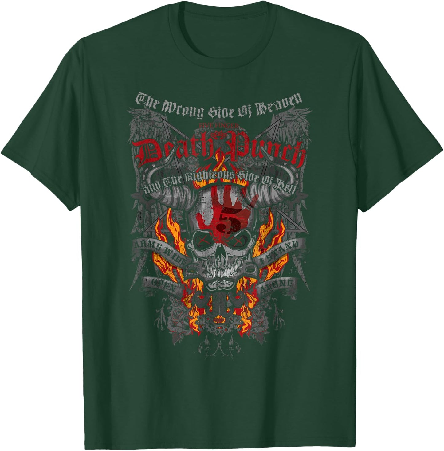 5FDP – Wrong Side T-Shirt - T-Shirt | Forest