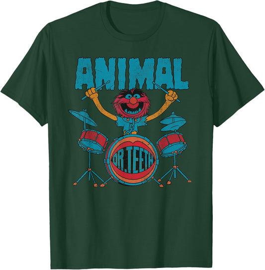 Disney The Muppets Animal Dr Teeth & Electric Mayhem Vintage T-Shirt - T-Shirt | Forest