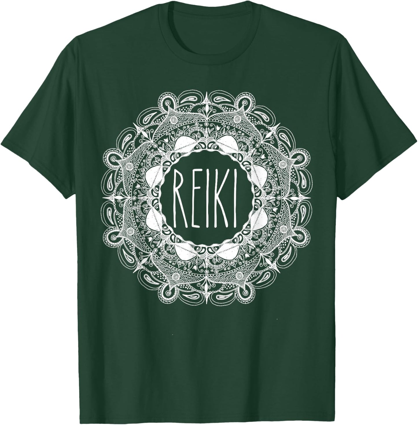 Mandala Reiki T-Shirt - T-Shirt | Forest