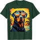 Dog Hawaiian Rottweiler Women Girls Kids T-Shirt - T-Shirt | Forest