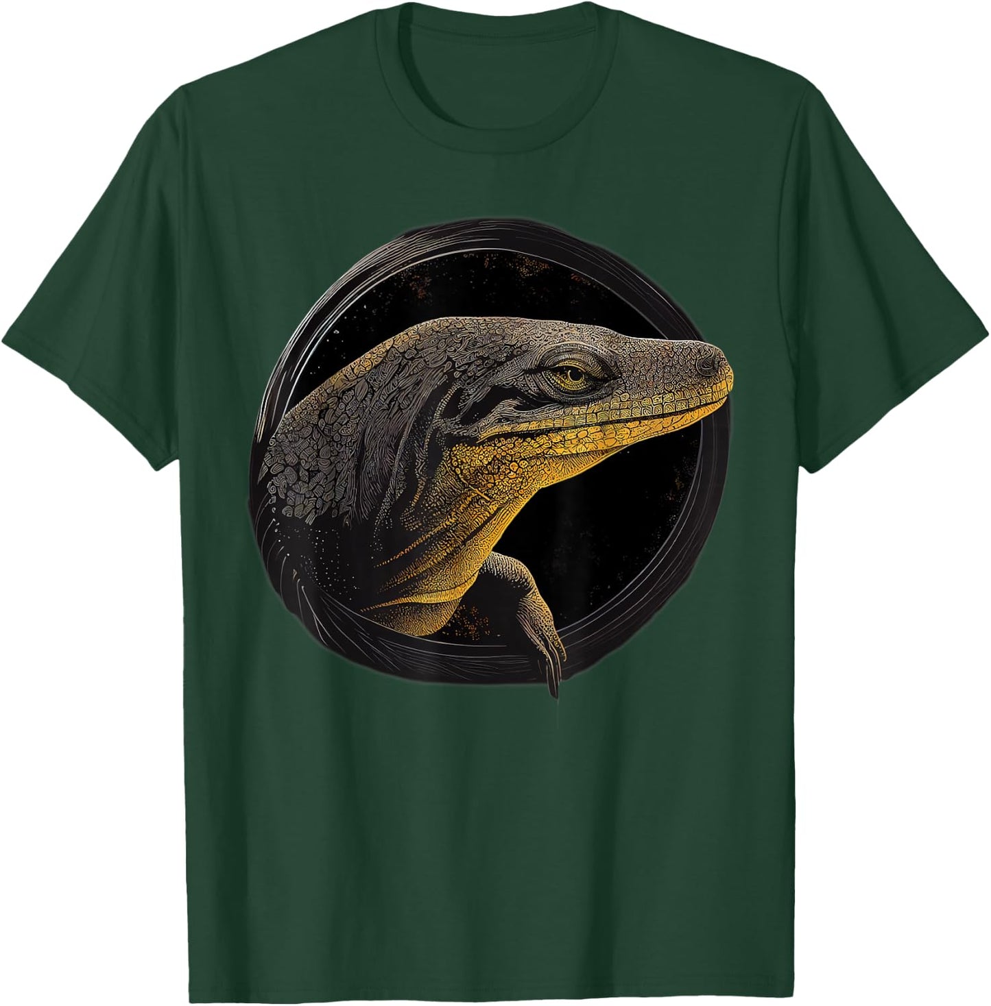 Comodo Dragon Animal Lover Wildlife Comodo Dragons T-Shirt - T-Shirt | Forest