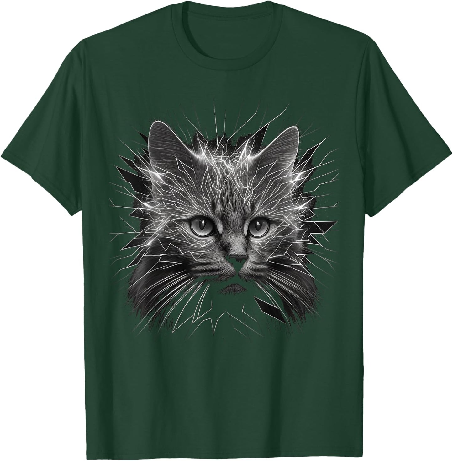 Cat, animal lovers, animal cat T-Shirt - T-Shirt | Forest