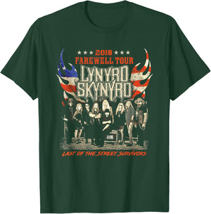 Lynyrd Skynyrd - Farewell Tour 2018 Last Of Street Survivors T-Shirt - T-Shirt | Forest