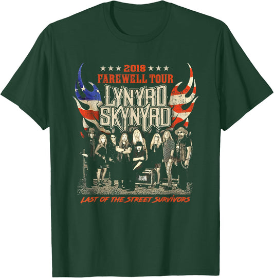 Lynyrd Skynyrd - Farewell Tour 2018 Last Of Street Survivors T-Shirt - T-Shirt | Forest