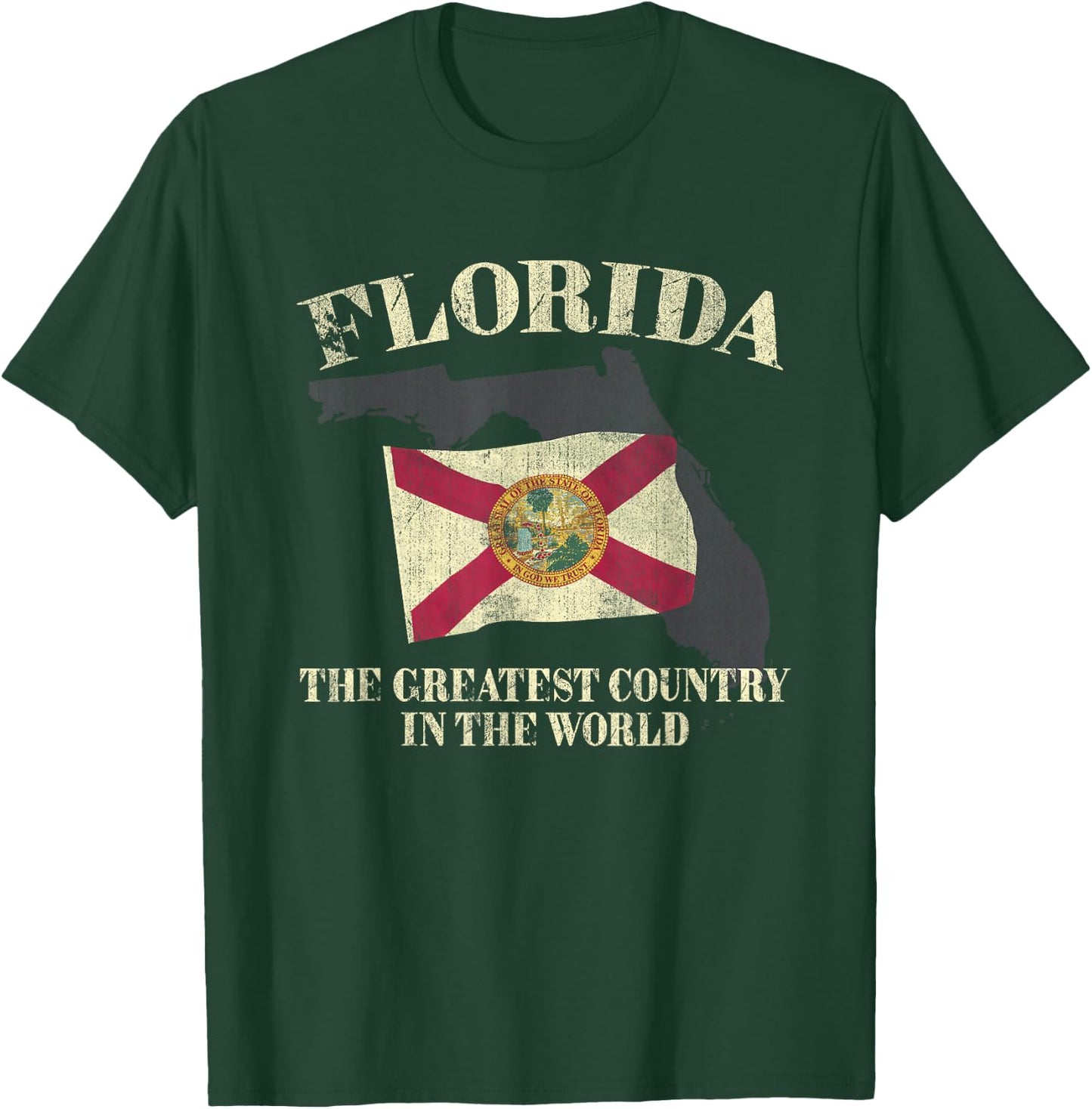 Florida The Greatest Country In The World T-Shirt - T-Shirt | Forest