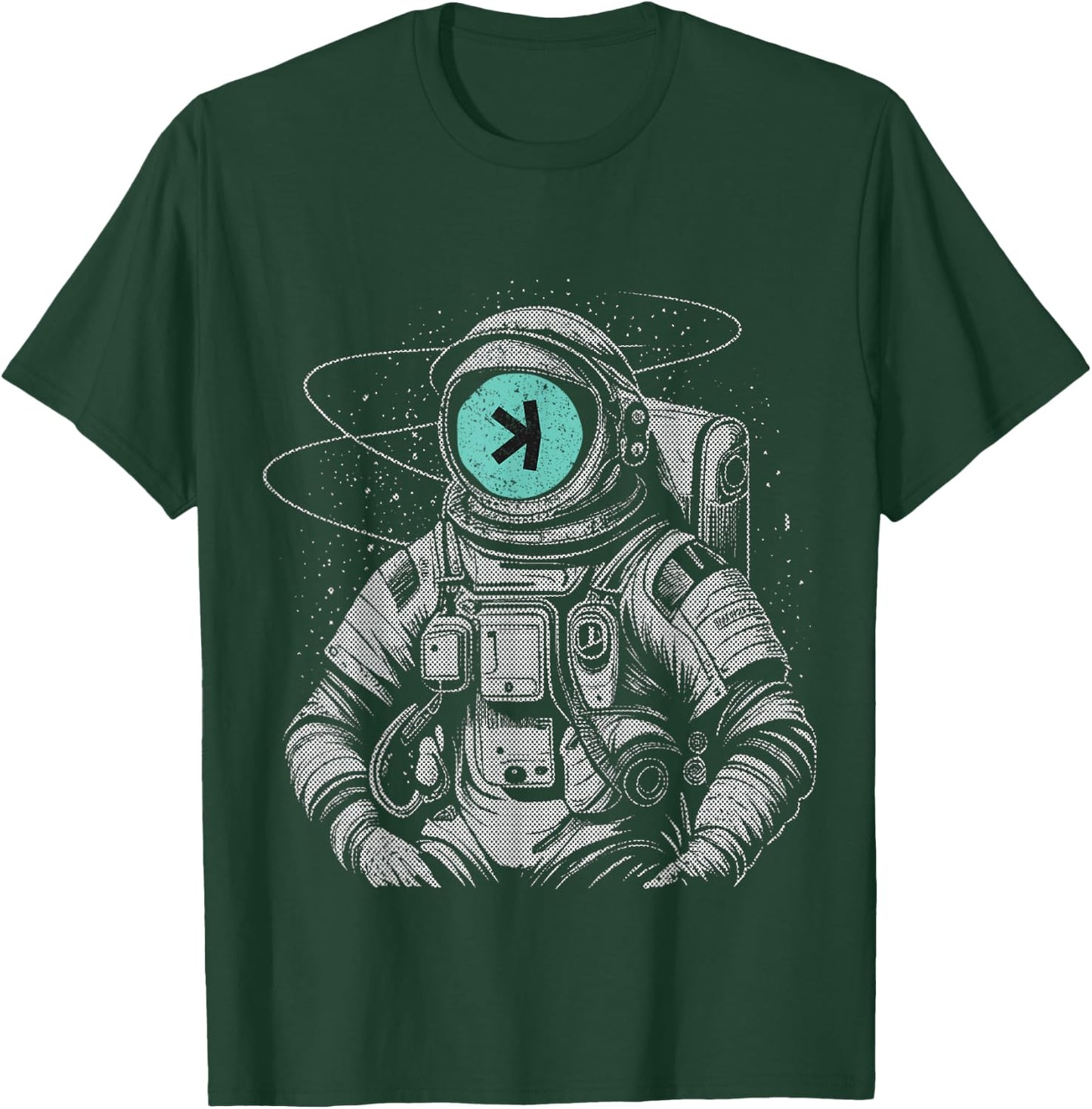 Kaspa Crypto Coin Bullrun 2024 Freedom Cryptocurrency T-Shirt - T-Shirt | Forest