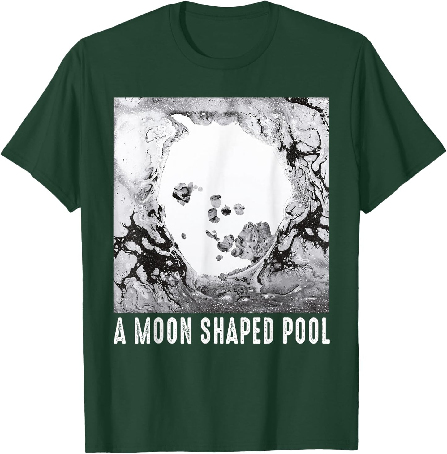 Vintage Radio Music 80s 90s Shaped Pool Outfits Moons Music T-Shirt - T-Shirt | Forest
