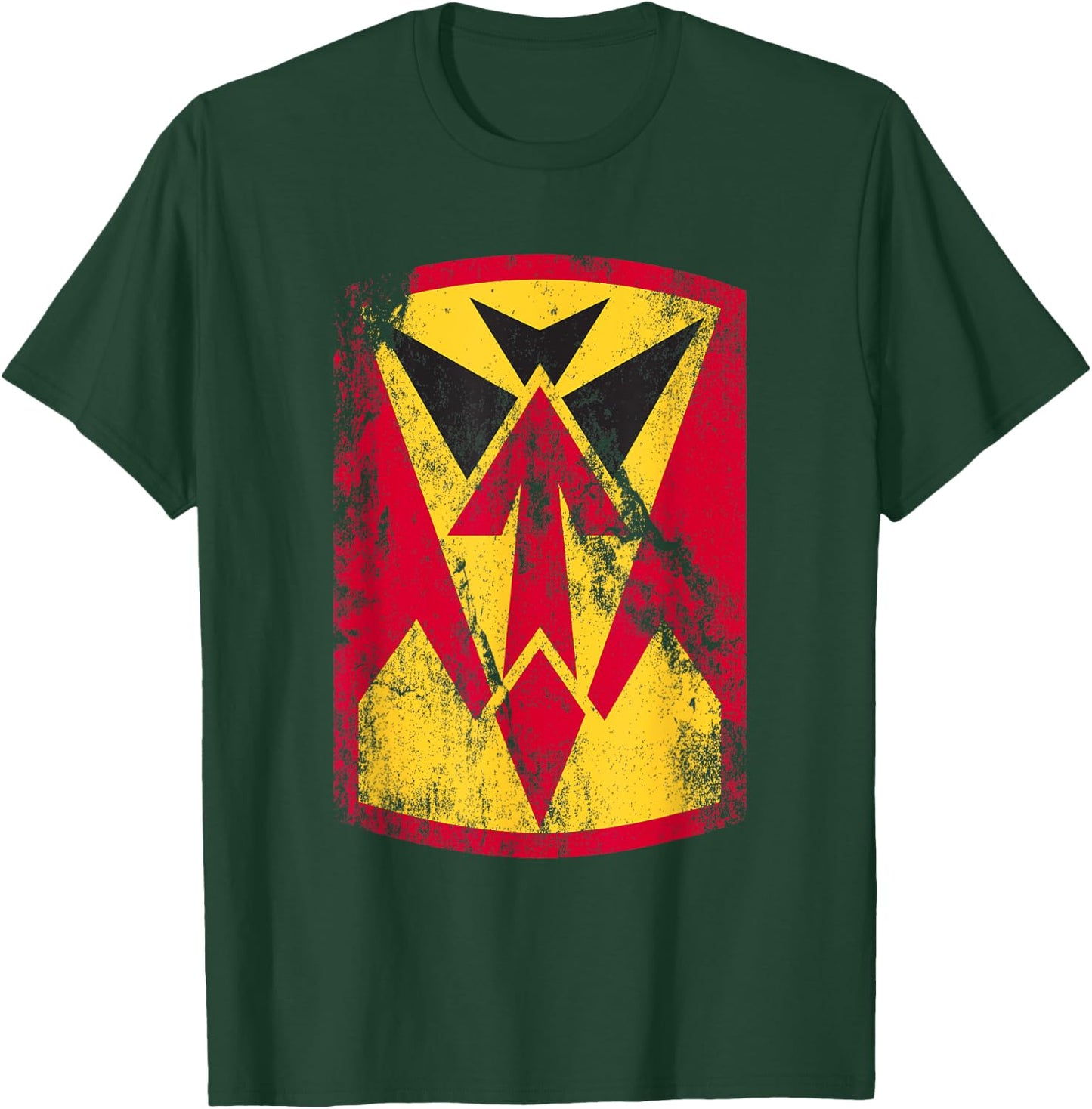 35th Air Defense Artillery Brigade Patch - 35th ADA Vintage T-Shirt - T-Shirt | Forest