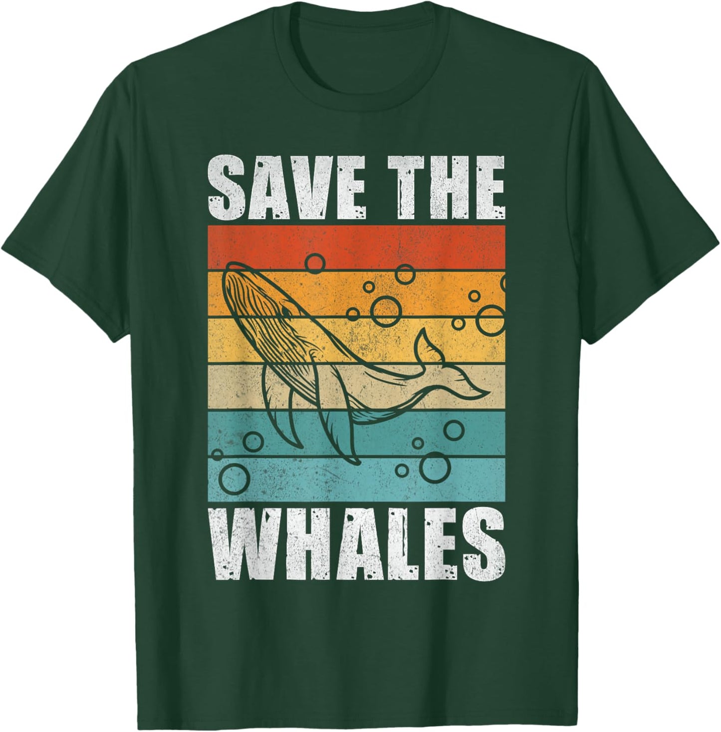 Whale Lover Marine Scientist Biology Environmentalist Whale T-Shirt - T-Shirt | Forest