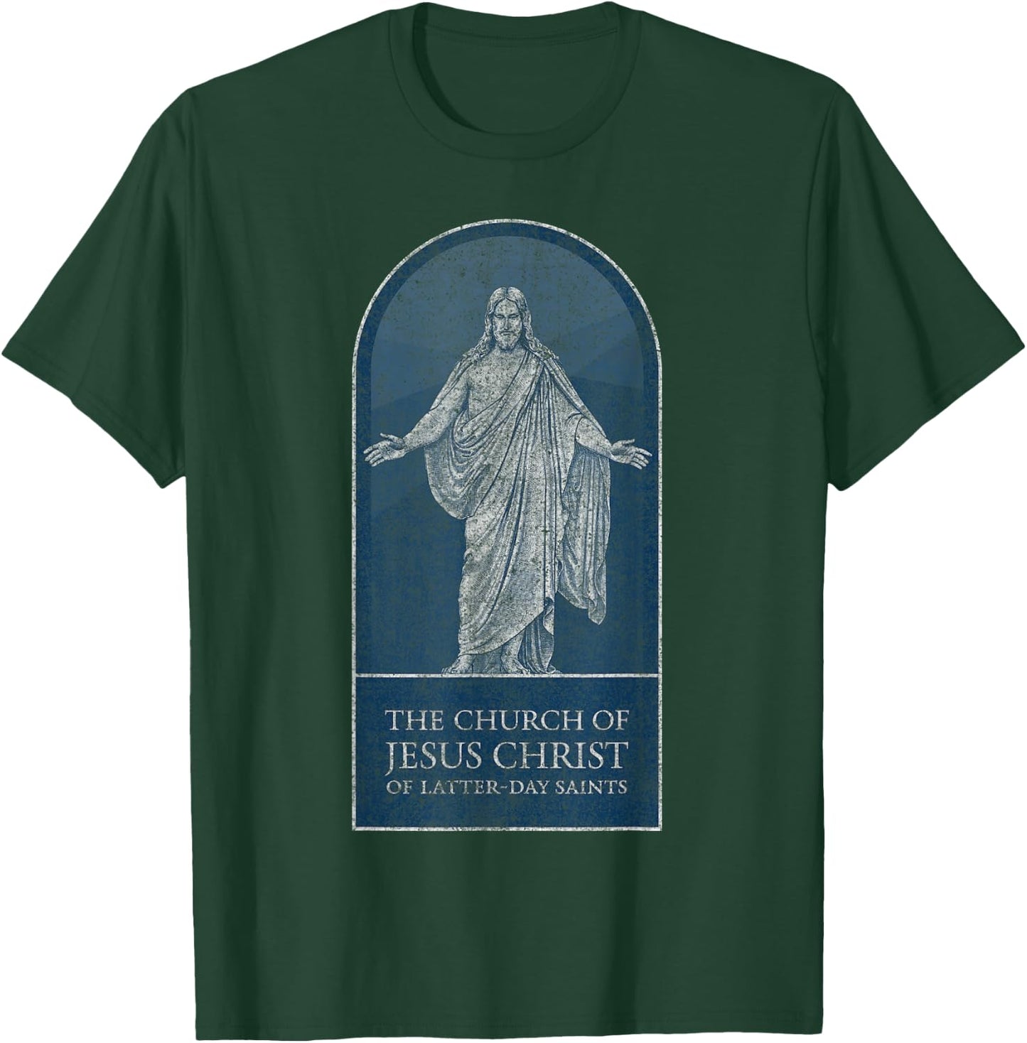 Mormon LDS Church of Jesus Christ of Latter-day Saints, Blue T-Shirt - T-Shirt | Forest