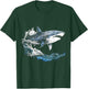 Shark Beach Lover Ocean Animal Graphic Novelty T-Shirt - T-Shirt | Forest