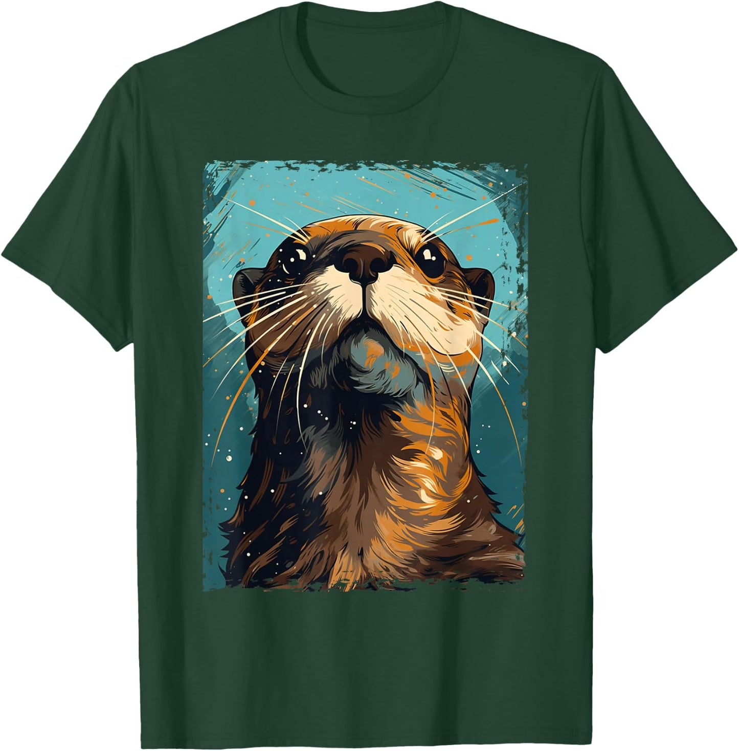 River Otter t Shirt for Boys & Girls Cute Otter Animal Funny T-Shirt - T-Shirt | Forest