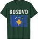 Kosovo Flag Distressed - Men Women Kids - Kosovar Flag T-Shirt - T-Shirt | Forest