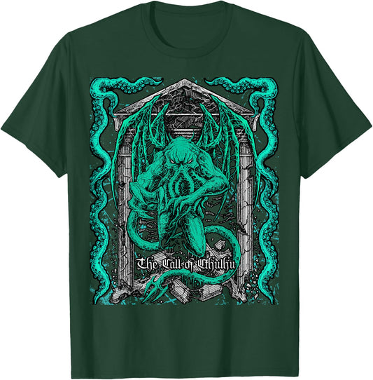 Cthulhu Tentacle Sea Monster Mythological Creature Cryptid T-Shirt - T-Shirt | Forest
