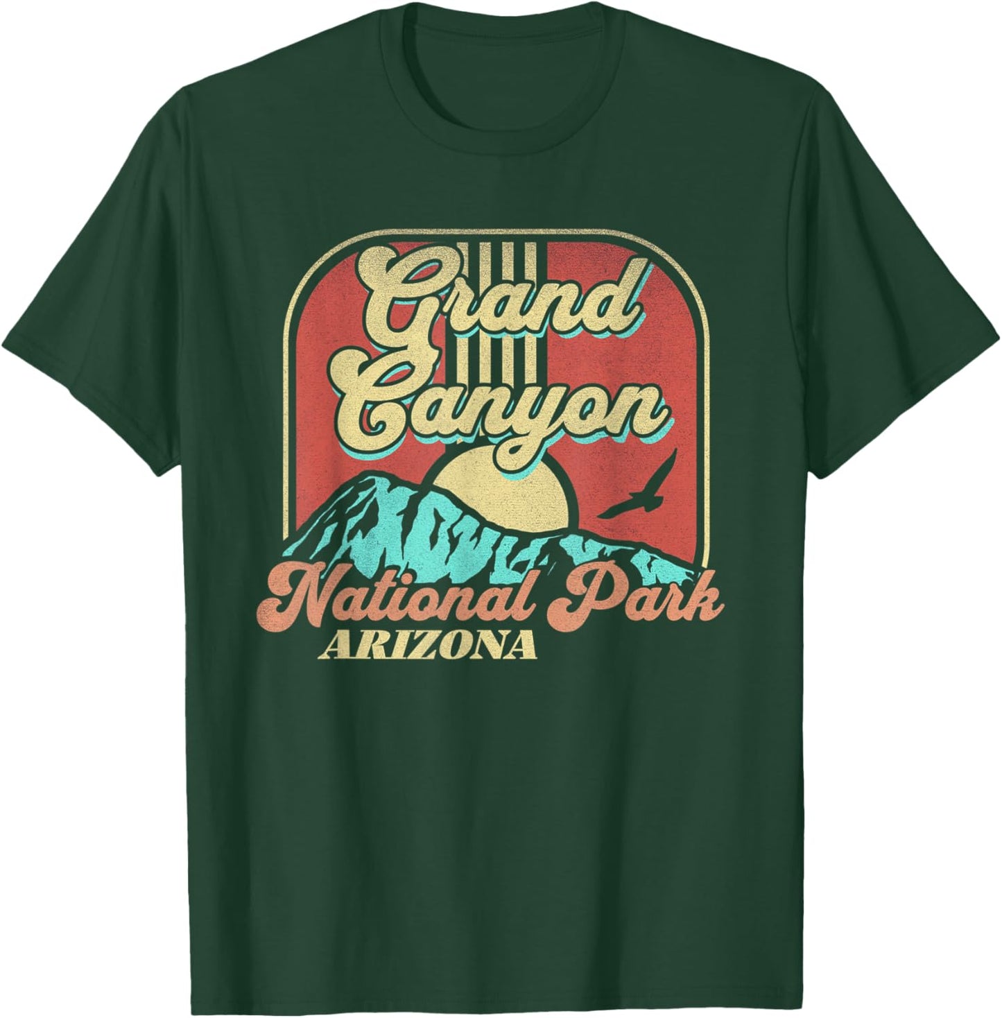 Grand Canyon National Park Arizona Nature Hiking Outdoors T-Shirt - T-Shirt | Forest