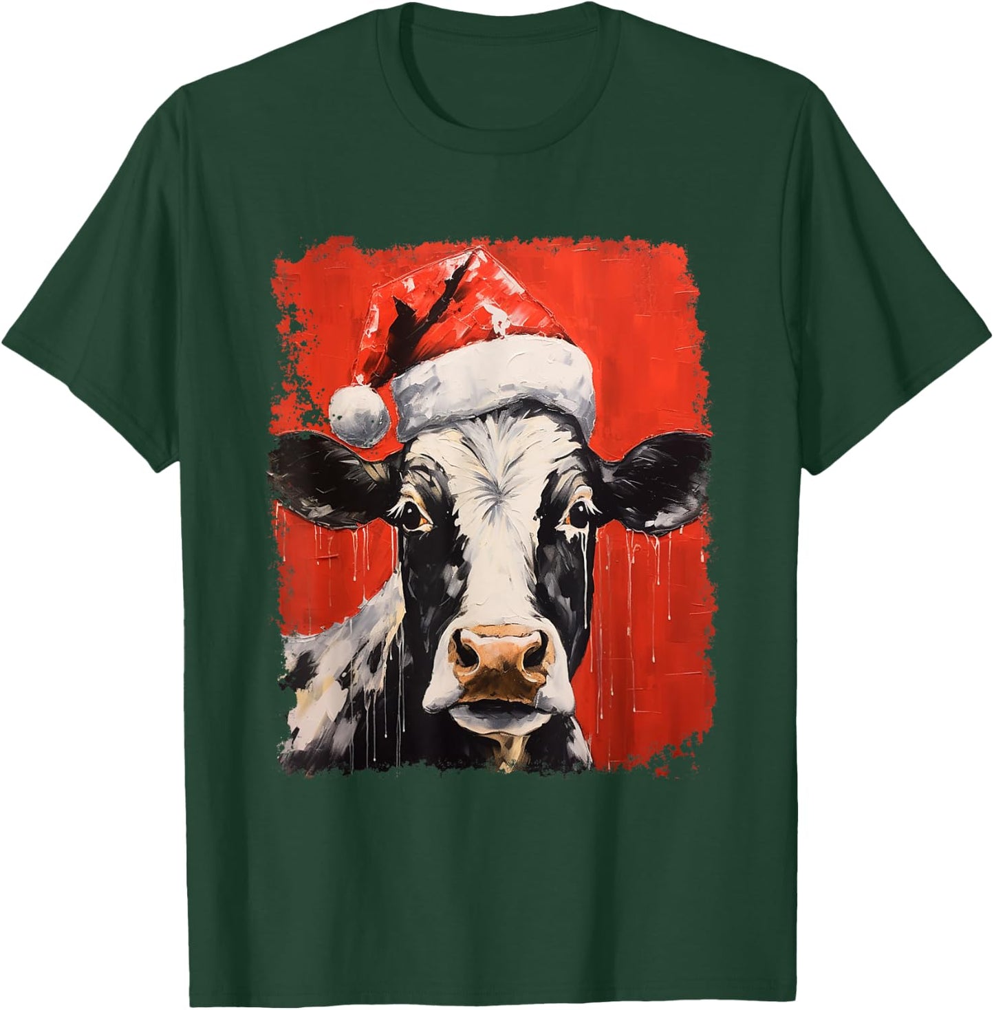 Farm Animals Christmas T-Shirt - T-Shirt | Forest