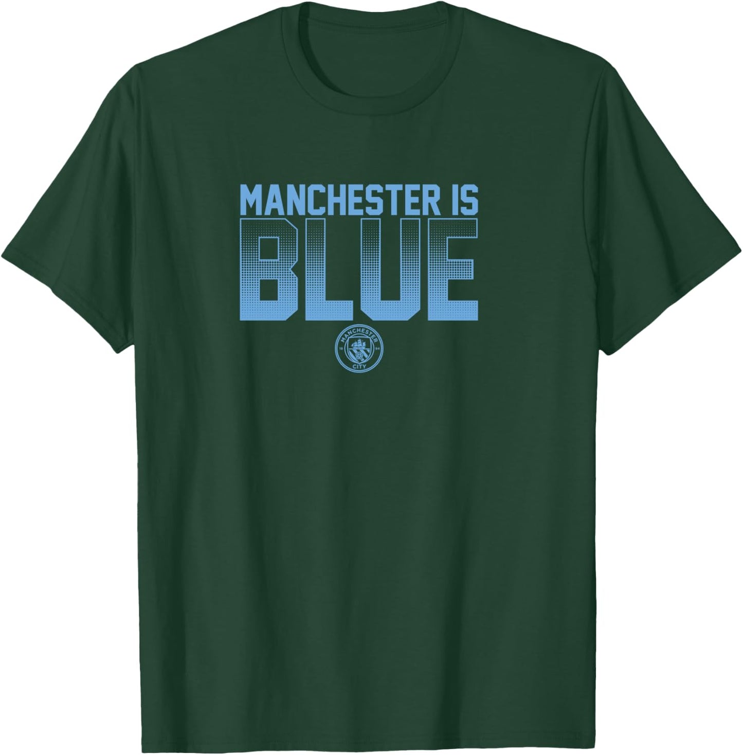 Manchester is Blue - Manchester City T-Shirt - T-Shirt | Forest