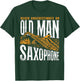 Saxophone Never Underestimate An Old Man With A Saxophone T-Shirt - T-Shirt | Forest