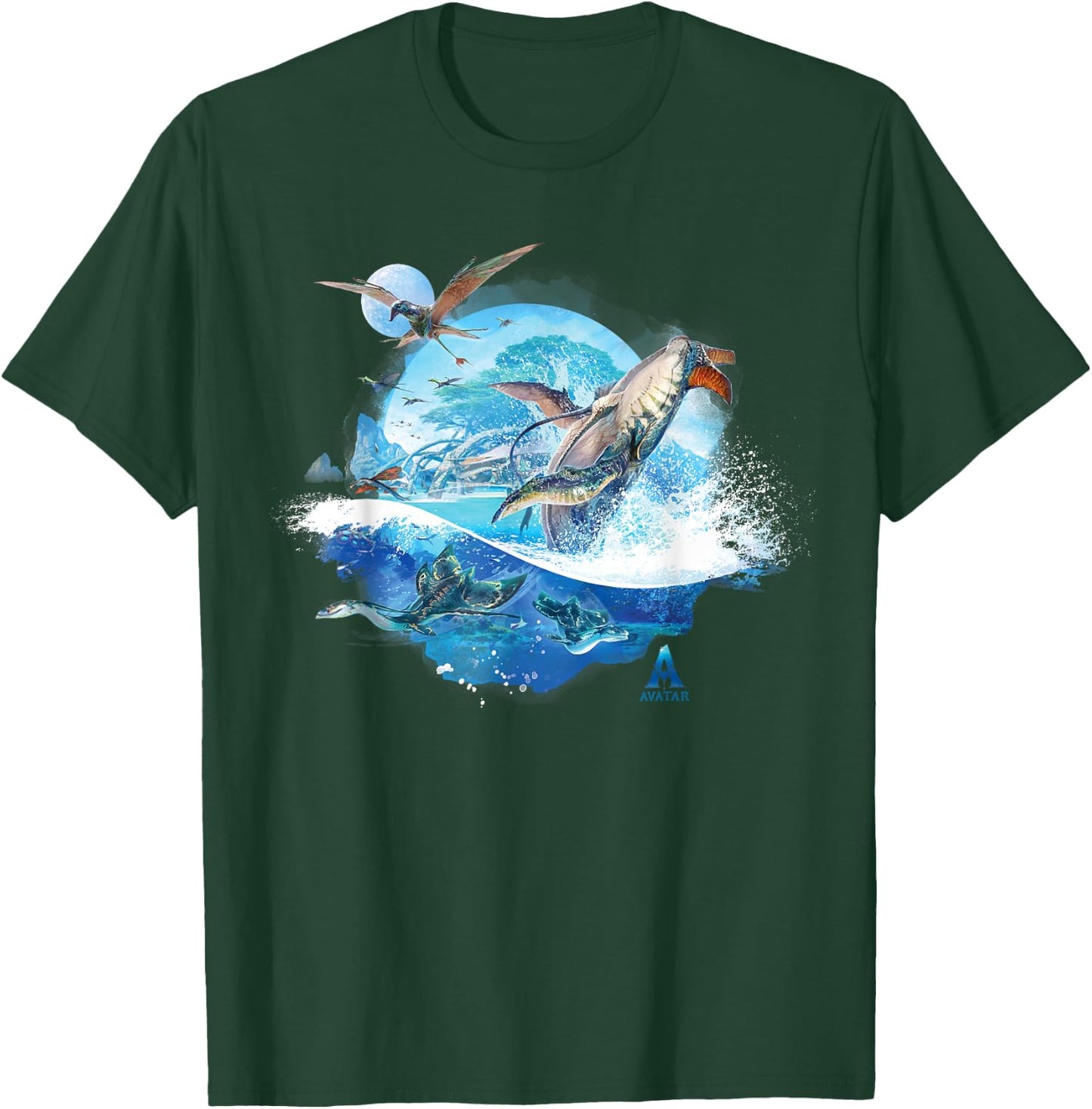 Avatar: The Way of Water Creatures of Sea and Sky T-Shirt - T-Shirt | Forest