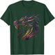 Thinking Dragon Lover Beautiful Purple Fun Fantasy Art Cool T-Shirt - T-Shirt | Forest