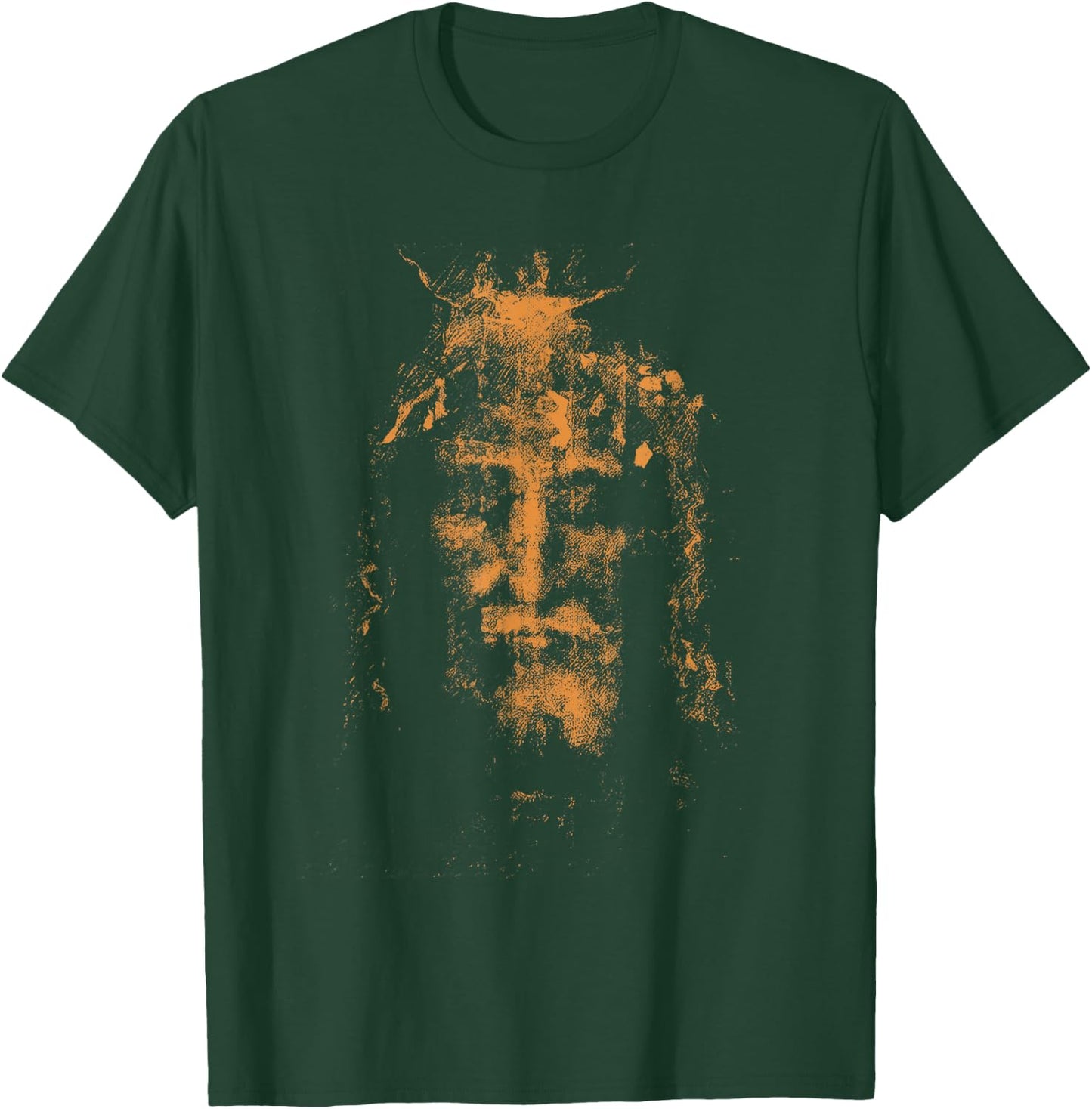 Vintage The Shroud Of Turin Holy Face Of Jesus T-Shirt - T-Shirt | Forest