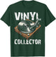 Retro Vinyl Record Music Player Lover Vinyl Record Collector T-Shirt - T-Shirt | Forest