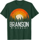 Branson Missouri MO Shirt Retro Vintage T-Shirt - T-Shirt | Forest