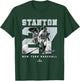 Number and Portrait Giancarlo Stanton New York MLBPA T-Shirt - T-Shirt | Forest