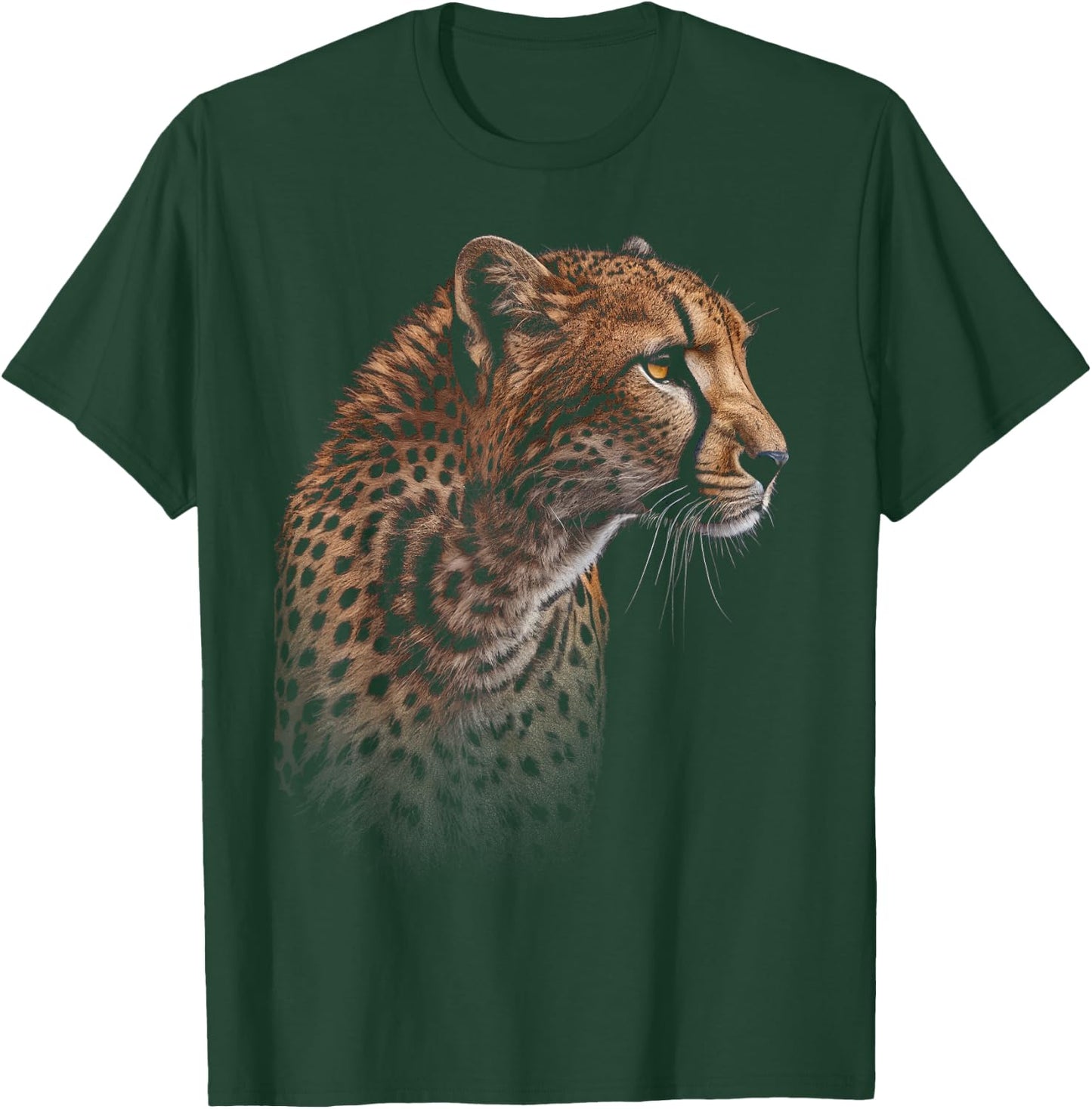 Leopard Cheetah Tiger Leopard Face Lion Cat T-Shirt - T-Shirt | Forest
