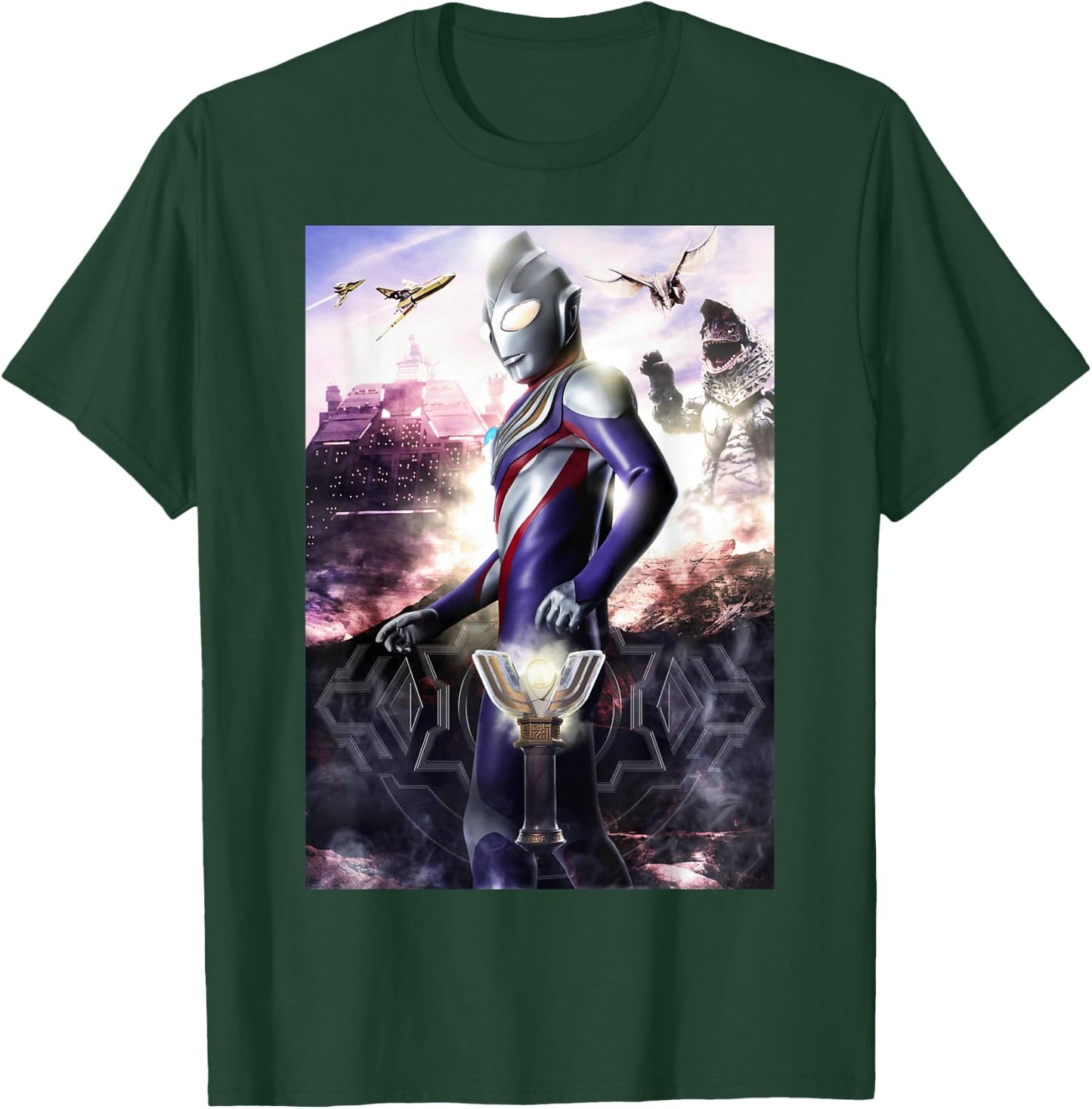 ULTRAMAN TIGA Poster Visual Design B T-Shirt - T-Shirt | Forest