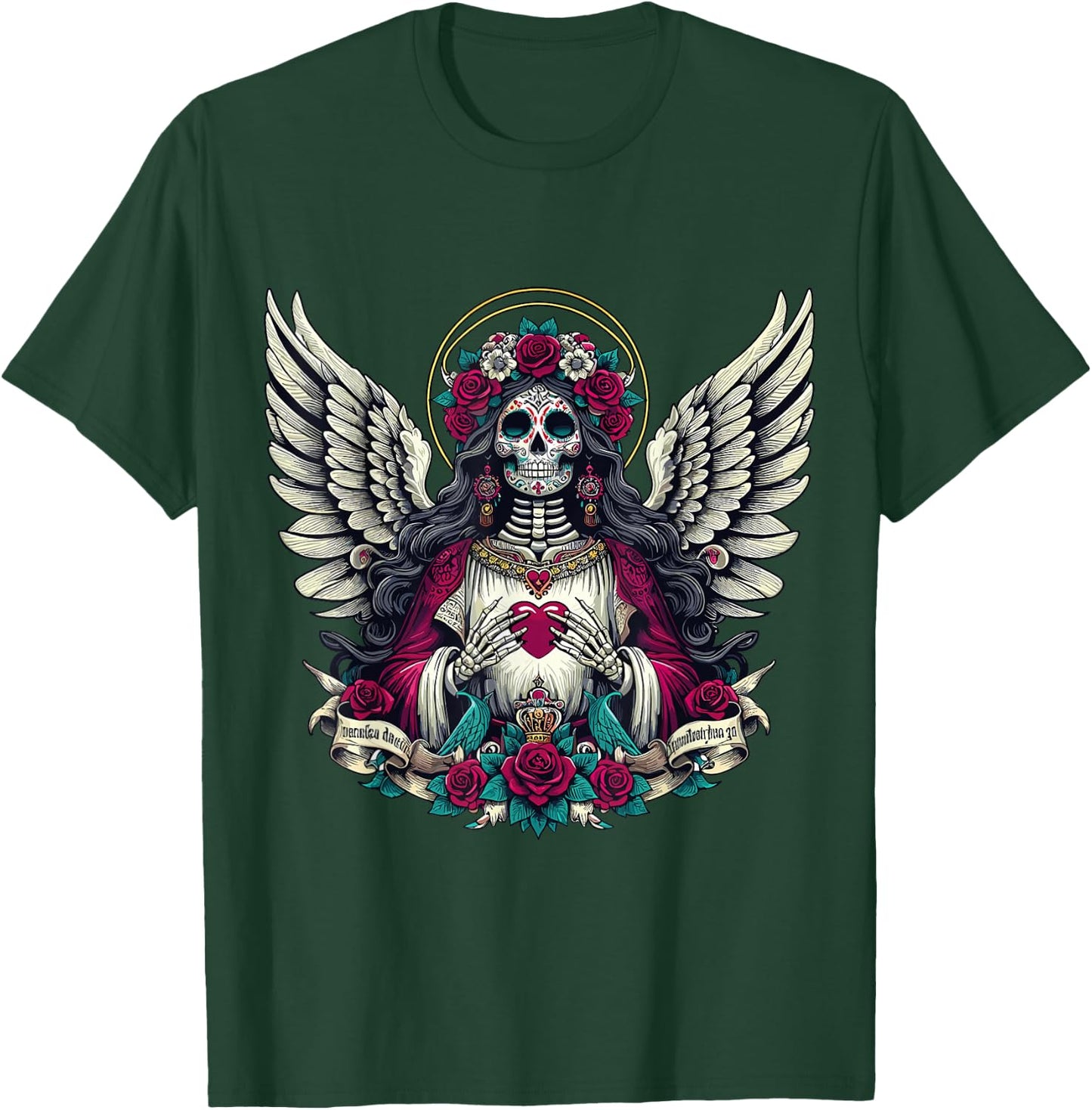Santa Muerte T-Shirt - T-Shirt | Forest