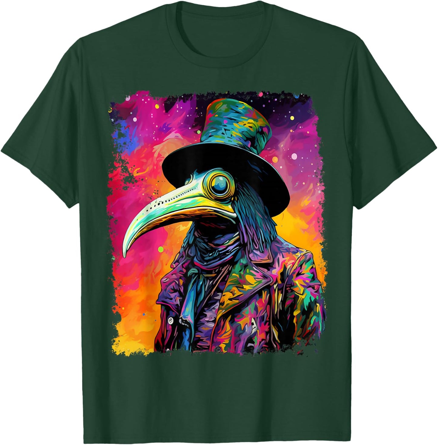 Design Plague Doctor T-Shirt - T-Shirt | Forest