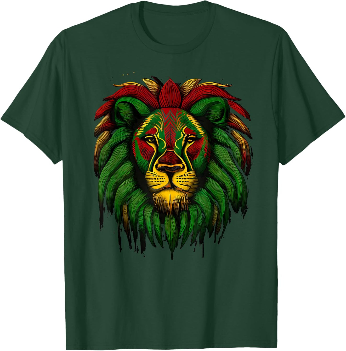 Kids Leo Awesome Lion Zodiac Birthday Sign Reggae Legend T-Shirt - T-Shirt | Forest