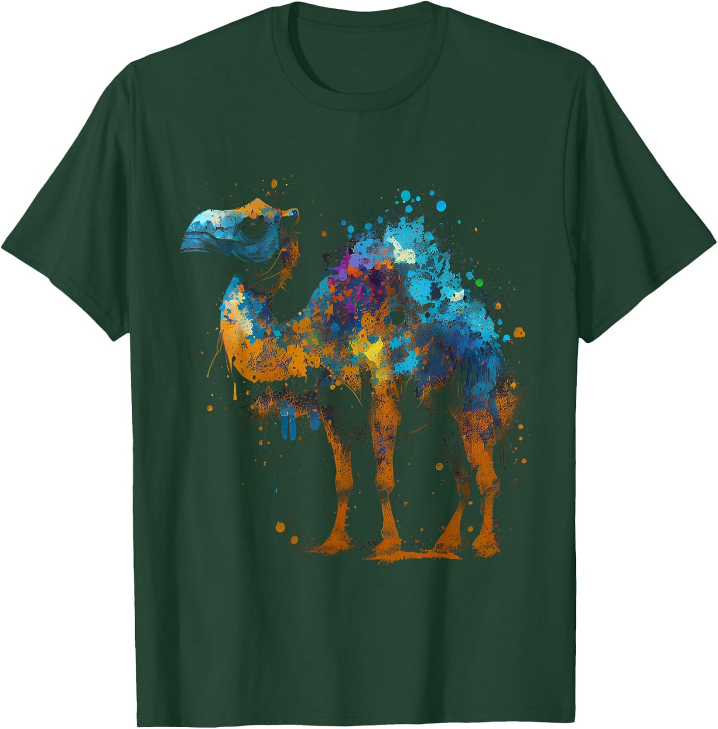 Camel Africa Safari Animal Favorite Animal Fan Camel T-Shirt - T-Shirt | Forest