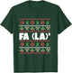 Funny Math Santa Christmas FA (LA)8 For Math Teacher Xmas T-Shirt - T-Shirt | Forest