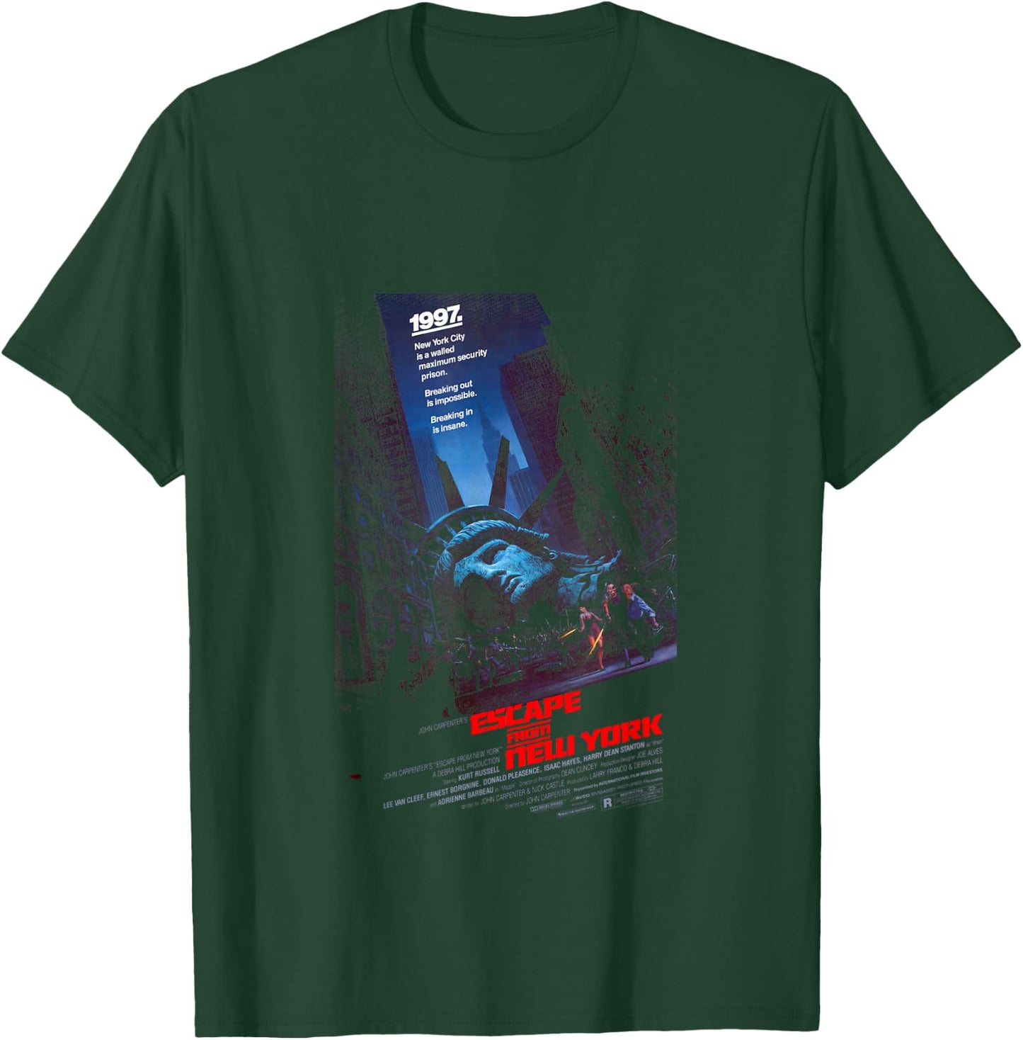 Escape from New York Snake Breaking Out is Impossible T-Shirt - T-Shirt | Forest