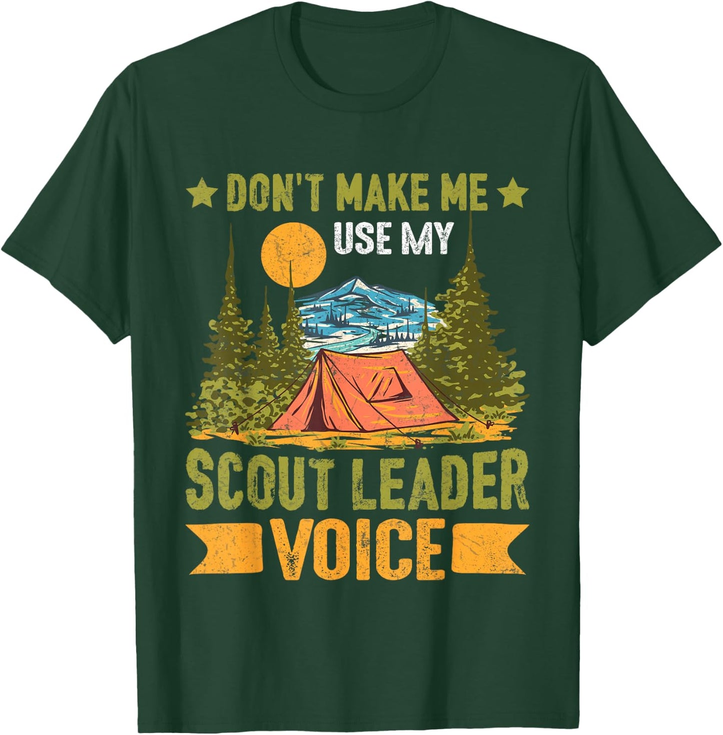 Scout For Girls boys Funny Scouting Leader T-Shirt - T-Shirt | Forest