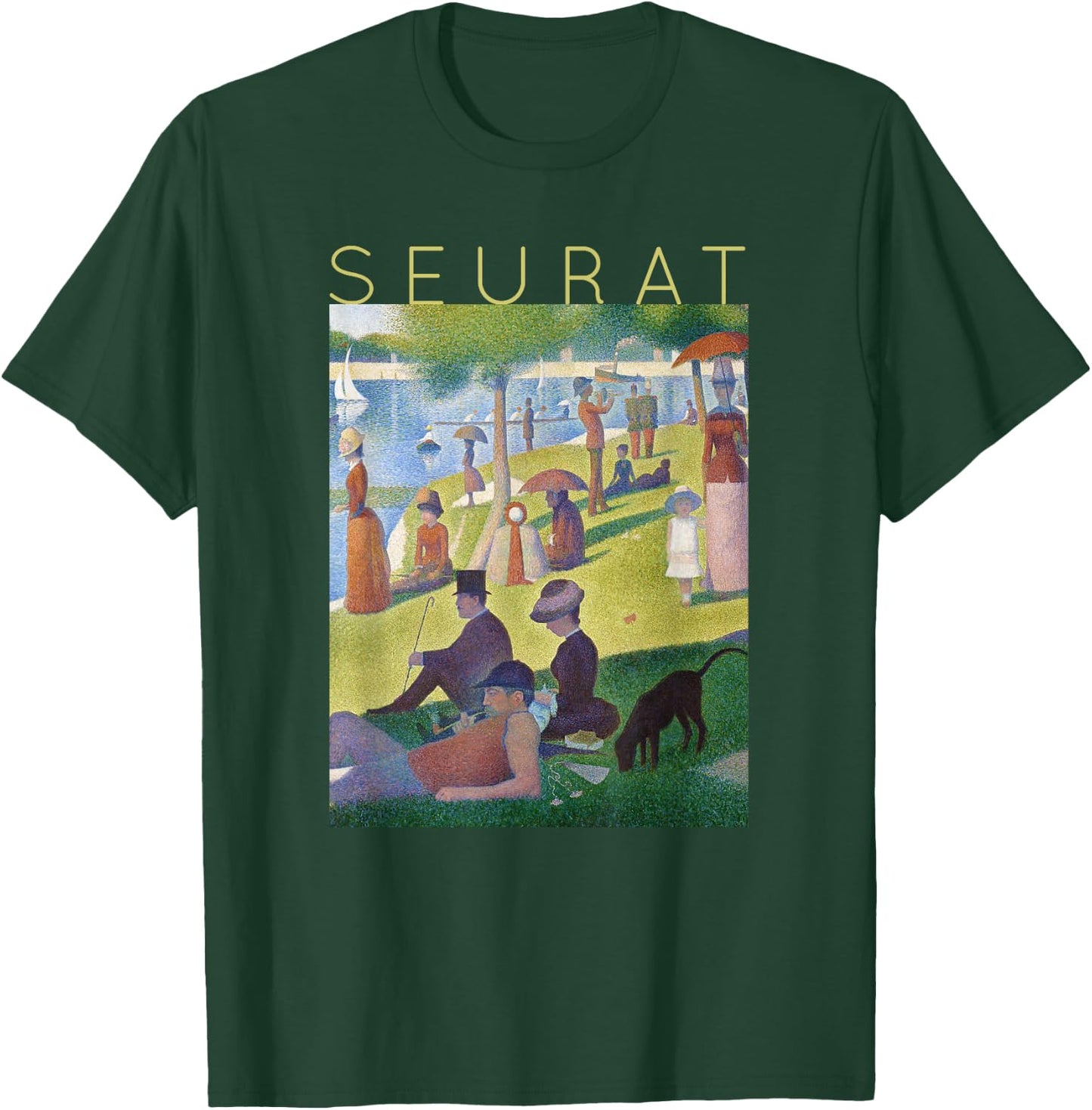Georges Seurat - A Sunday Afternoon on La Grande Jatte 3 T-Shirt - T-Shirt | Forest