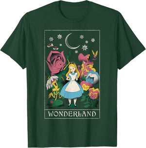Disney Alice in Wonderland Alice Cosmic Tarot Card T-Shirt - T-Shirt | Forest