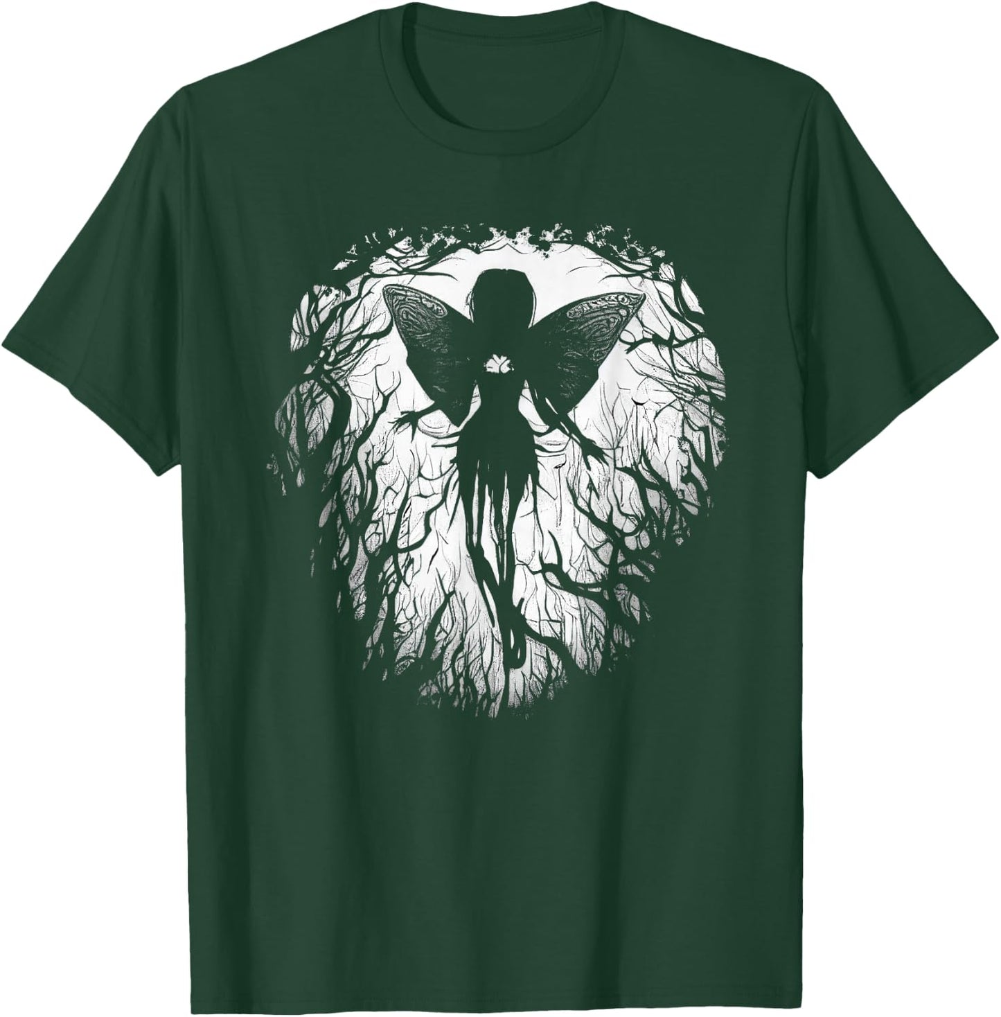 Dark Art Aesthetic Fairy Fairycore Gothic Horror Art T-Shirt - T-Shirt | Forest